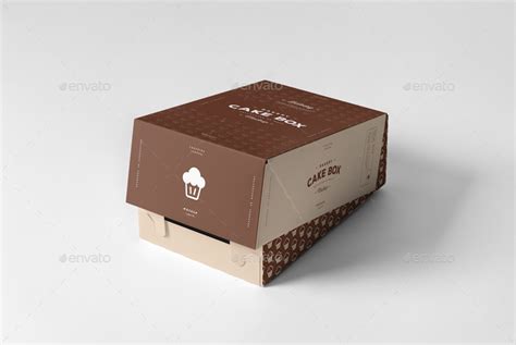 Download Cake Box Mock-up by yogurt86 | GraphicRiver