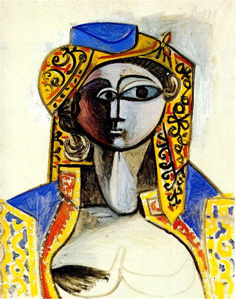 Jacqueline In Turkish Costume Pablo Picasso