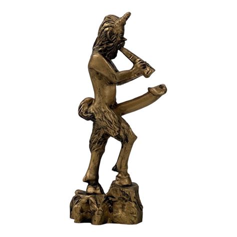 Pan Greek Nude God Of Nature Faunus Phallus Penis Handmade Statue