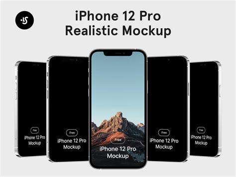 Iphone 12 Pro Realistic Mockup Free Figma Resource Free Figma