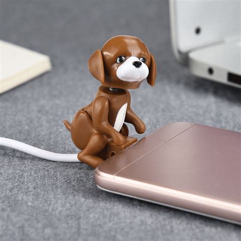 1m Micro Usb Data Charger Cable Mini Humping Spot Dog Toy Smartphone