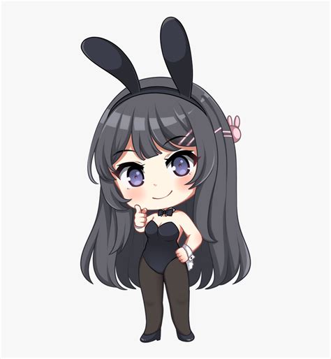 Cute Anime Bunny Girl Chibi