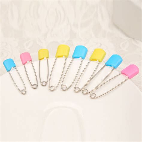 Fasteners Diapering Olyclass Diaper Pins Stainless Steel Traditional