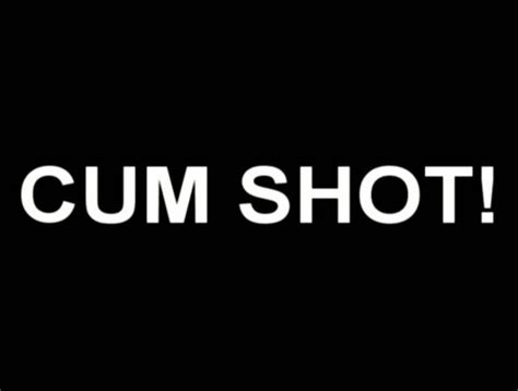 Cum Shot On Vimeo