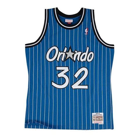 Mitchell And Ness Nba Orlando Magic Shaquille Oneal 1994 95 Blue