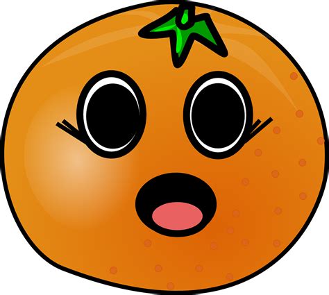 Download Orange Face Comic Royalty Free Vector Graphic Pixabay