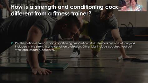 Strength And Conditioning Coach Presentation Youtube