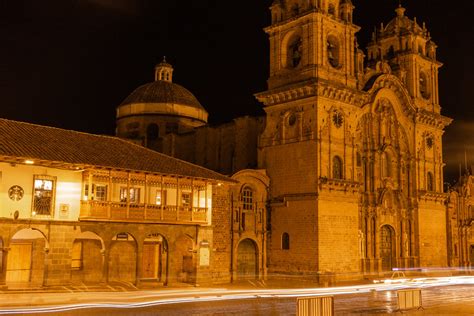 Cuzco Main Square Iglesia De La Compañía De Jesús Cusco Raúl