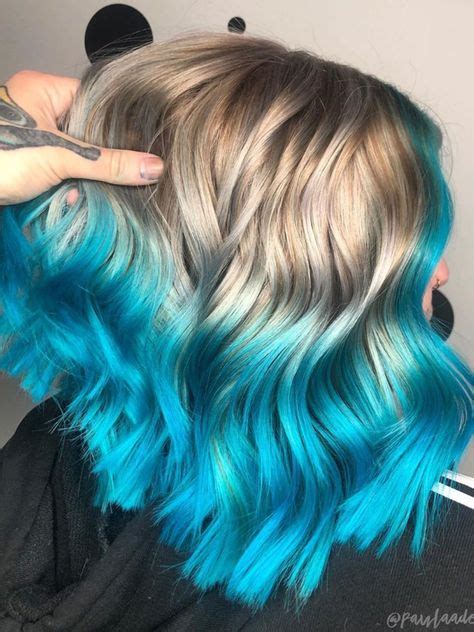 Aquamarine In 2020 Blonde And Blue Hair Bright Hair Colors Hair