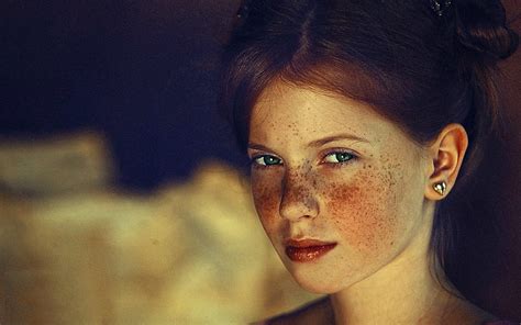 1920x1200 Women Redhead Freckles Hd Wallpaper Pxfuel