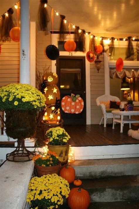 Outdoor halloween decorations for your porch and yard make this holiday a favorite for many. Outdoor Halloween Decorations Lights - Decoration Love