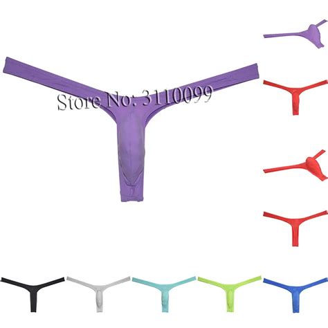 men s ice silk bikini thong sex posing jockstrap hipster micro g string underwear