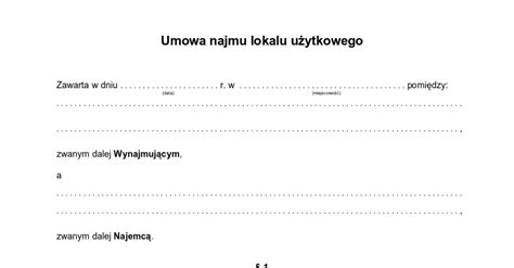 Intymny często Rzemiosło wypowiedzenie umowy najmu okazjonalnego przez