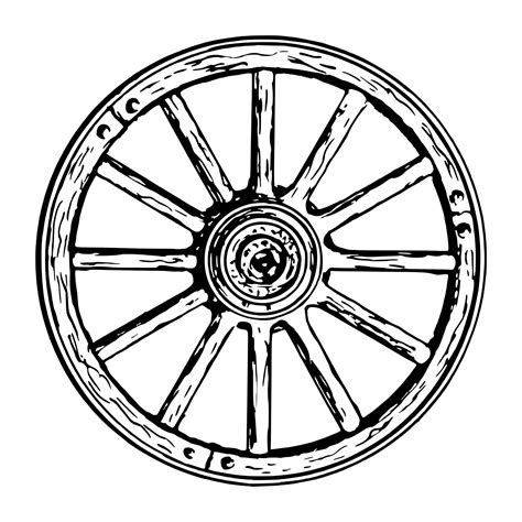 Wagon Wheel Sketch
