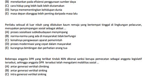 Rumus contoh soal dan pembahasan lengkap. Contoh Soal Tkpa Soshum - Kompas Sekolah