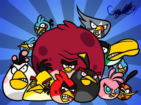 Angry Birds By Captainquack64 On Deviantart