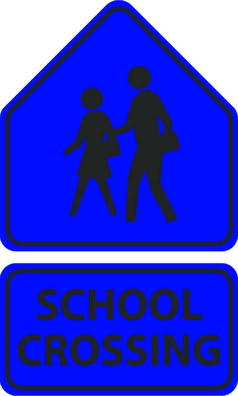 School Crossing Sign Png