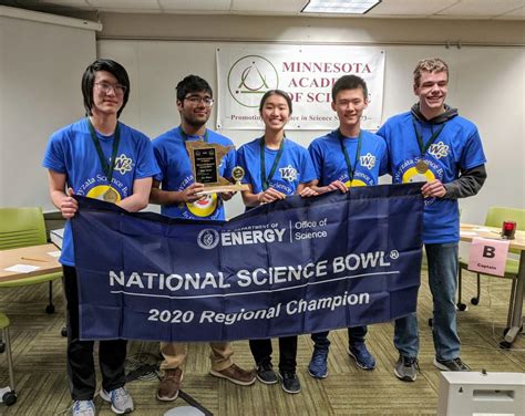 Wayzata High School Takes First In Minnesota Science Bowl Championship