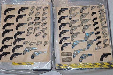 Terrifying Weapons Haul Destined For London Seized By Officials At