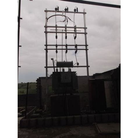 Electrical Double Pole Structure At Rs 200000unit Pole Structure In