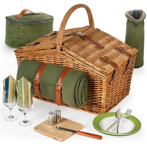 Kent Picnic Basket For Two In 2020 Wicker Picnic Basket Picnic