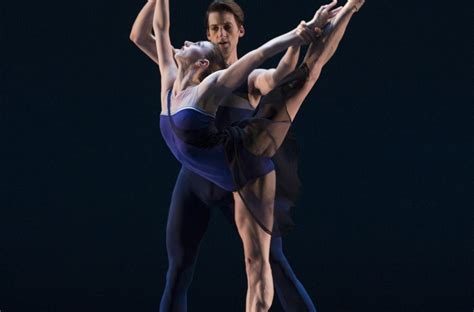 Pnbpacific Northwest Ballet Corps De Ballet Dancers Elle Macy And Miles Pertl In Christopher