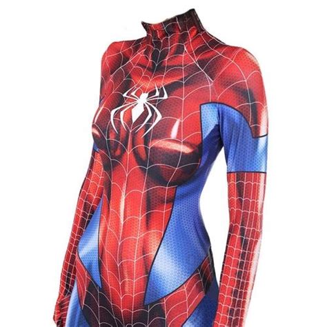 This Mj Jamie Spiderman Cosplay Costume From Comic It Made Of High