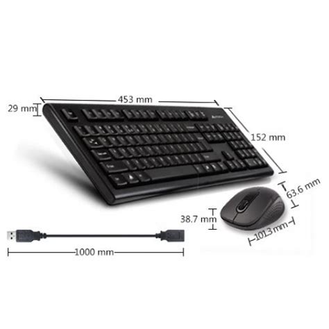 Клавиатура A4tech 7100n Wireless Desktop
