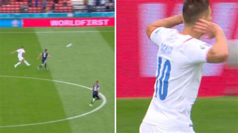 Patrik schick hit an early contender for goal of the tournament at euro 2020 with his second score against scotland on monday. Video: Patrik Schick works up ridiculous bend during 50 ...