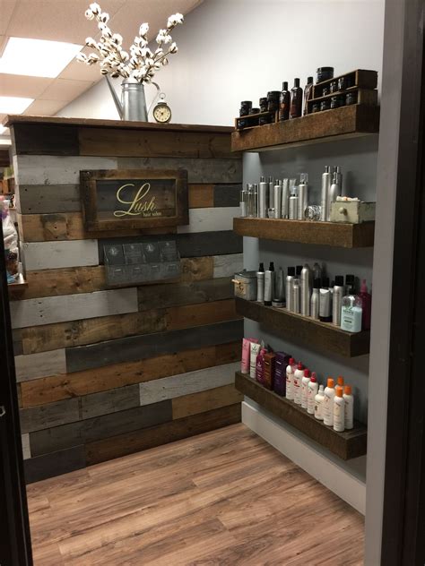 Alternate Barn Board Wall Home Hair Salons Hair Salon Decor Beauty