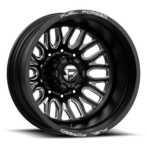 Fuel Dually Wheels Ff66d 10 Lug Rear Wheels And Ff66d 10 Lug Rear