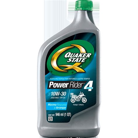 Quaker State 1 Quart 10w 30 Motorcycle 4 Cycle Oil