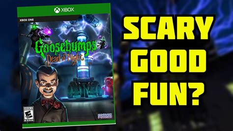 Playing Some Goosebumps Dead Of Night On Xbox 8 Bit Eric Youtube