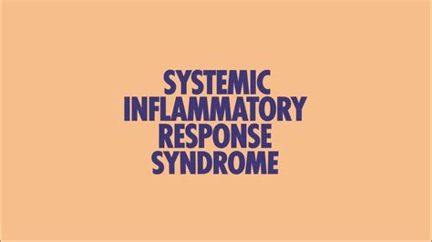 Systemic Inflammatory Response Syndrome Sirs Criteria Medzcool