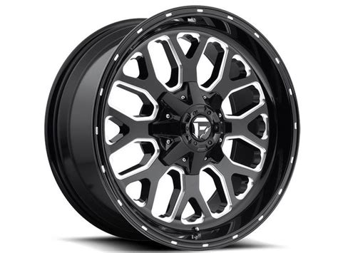 2018 Chevy Colorado Fuel Black Titan Wheels | Chevy colorado, Chevy