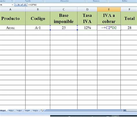 C Mo Calcular El Iva De Un Producto Usando Excel Todos Los Trucos