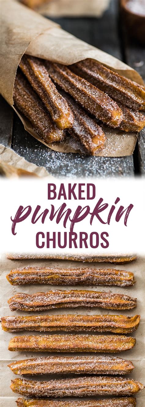 Baked Pumpkin Churros Recipe Pumpkin Recipes Baked
