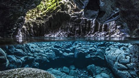 Caves Pool Clear Crystal Water Underwater Jungle Gallery Hd Desktop