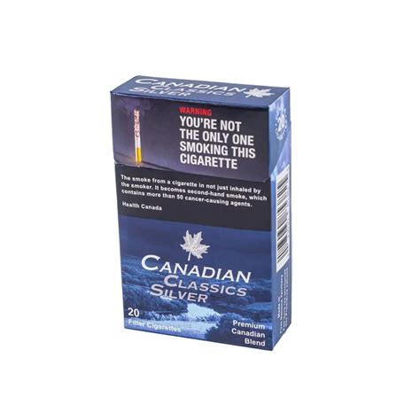 Canadian Classics Silver Cigarettes Native Smokes Canada