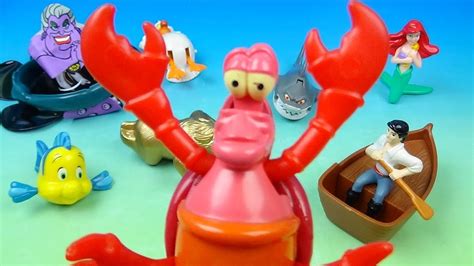 Lot Of 8 Disneys The Little Mermaid Mcdonalds Happy Meal Toys Happy Images And Photos Finder