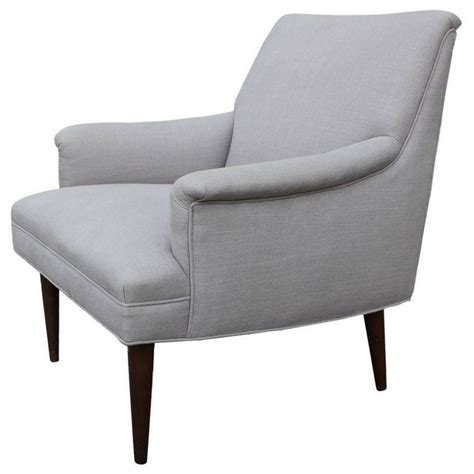 Simple and classic, our otis chair is a modern version of the classic tub chair. Small Mid-Century Linen Armchair - Modern - Armchairs ...
