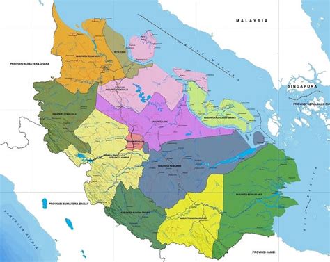 Peta Provinsi Riau Lengkap Ukuran Besar Dan Keterangannya The