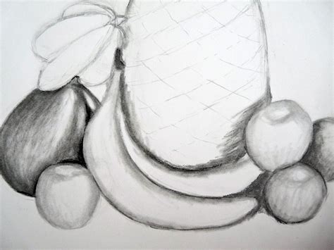 Beginner Still Life Drawing Step By Step Once You Have A Line Drawing