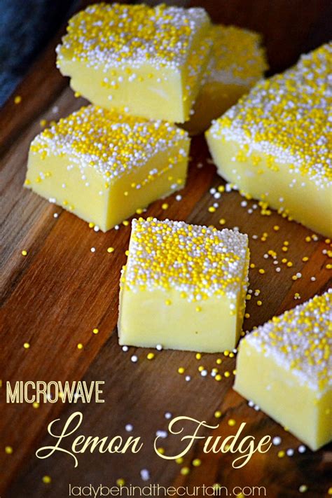 Hands down the most famous indian dessert that's made in any and every occasion super delicious and super easy microwave fudge recipe! Microwave Lemon Fudge