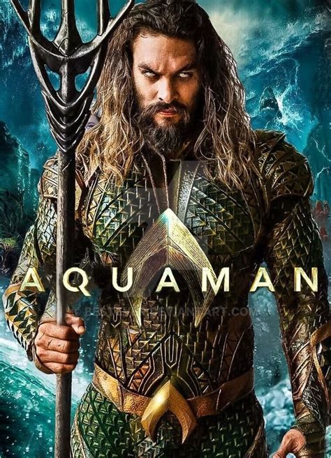 Aquaman Fan Poster By Bestever On Deviantart Aquaman Jason Momoa