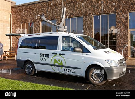 Bbc Local Radio Outside Broadcast Mercedes Vehicle Newtownards County