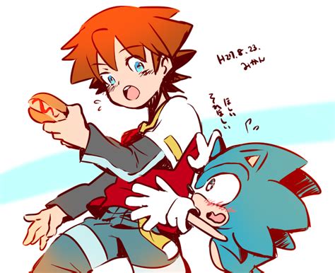 Chris And Classic Sonic By Krsnprpr On Deviantart