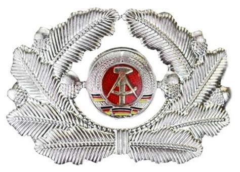 East German Army Officer Cap Insignia From Hessen Surplus