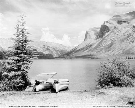 Banff National Park In Alberta Canada 1902 Historical