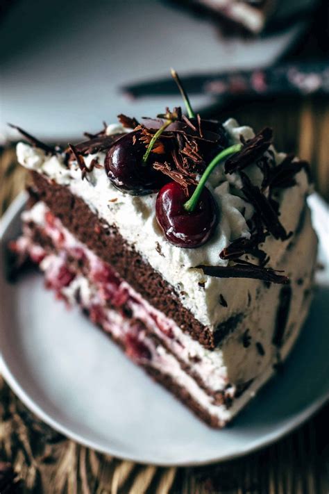 Authentic Black Forest Cake Recipe Schwarzw Lder Kirschtorte Black